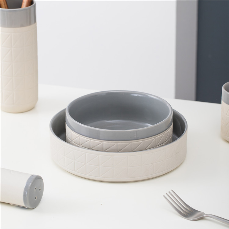 Nordic Style Home Dinning Room Decoration Dinner Ware Ceramic Dinnerware Set Table Porcelain Dinner Sets