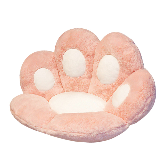 70cm Kawaii Cat Paw Plush Toys Cute Soft Stuffed Plush Cushion Chair Sofa Butt Pad for Home Room Decoration Office Nap Dolls
