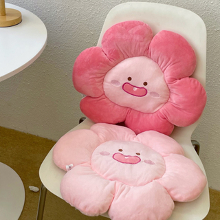 Cute Pink Flower Cushion Lovely Plush Doll Pillow Home Decoration Cushion Sunflower Pillow