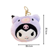 Coin Purse Cinnamoroll Keychain Cute Melody Backpack Pendant Anime Plushies Wallet Storage Ba