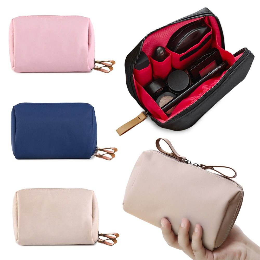  1PC Portable Women Makeup Bag Cosmetic Bag Coin Pouch Storage Bag Mini Lipstick Bag Small Bag Toiletry Bag Organizer Case