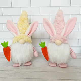 Easter Rabbit Doll Decoration Faceless Elderly Dwarf Doll Festival Home Decor Cross Border New Style