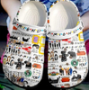 Friends Clog Shoes Custom Printing Pattern Clogs Personalized Silippers Shoes For Womens