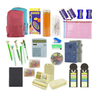 Wholesale Eco-Friendly School Supplies Cute Pens Stationary Stationery Set for Student in Non-Woven Zip Bag