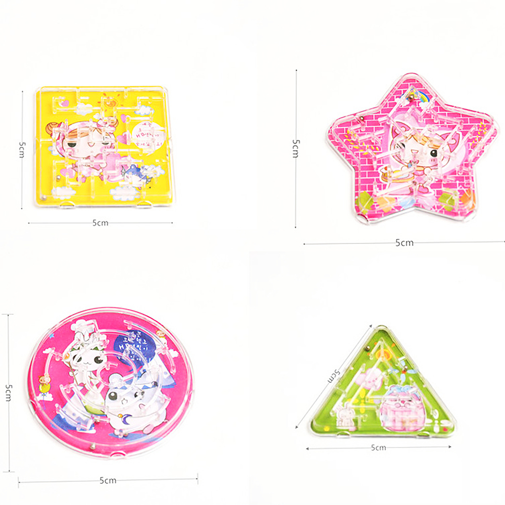 15Pcs Kids Party Small Gift Track Maze Toys Birthday Souvenirs, Carnival Prizes for Boys And Girls, Gift Pack Game