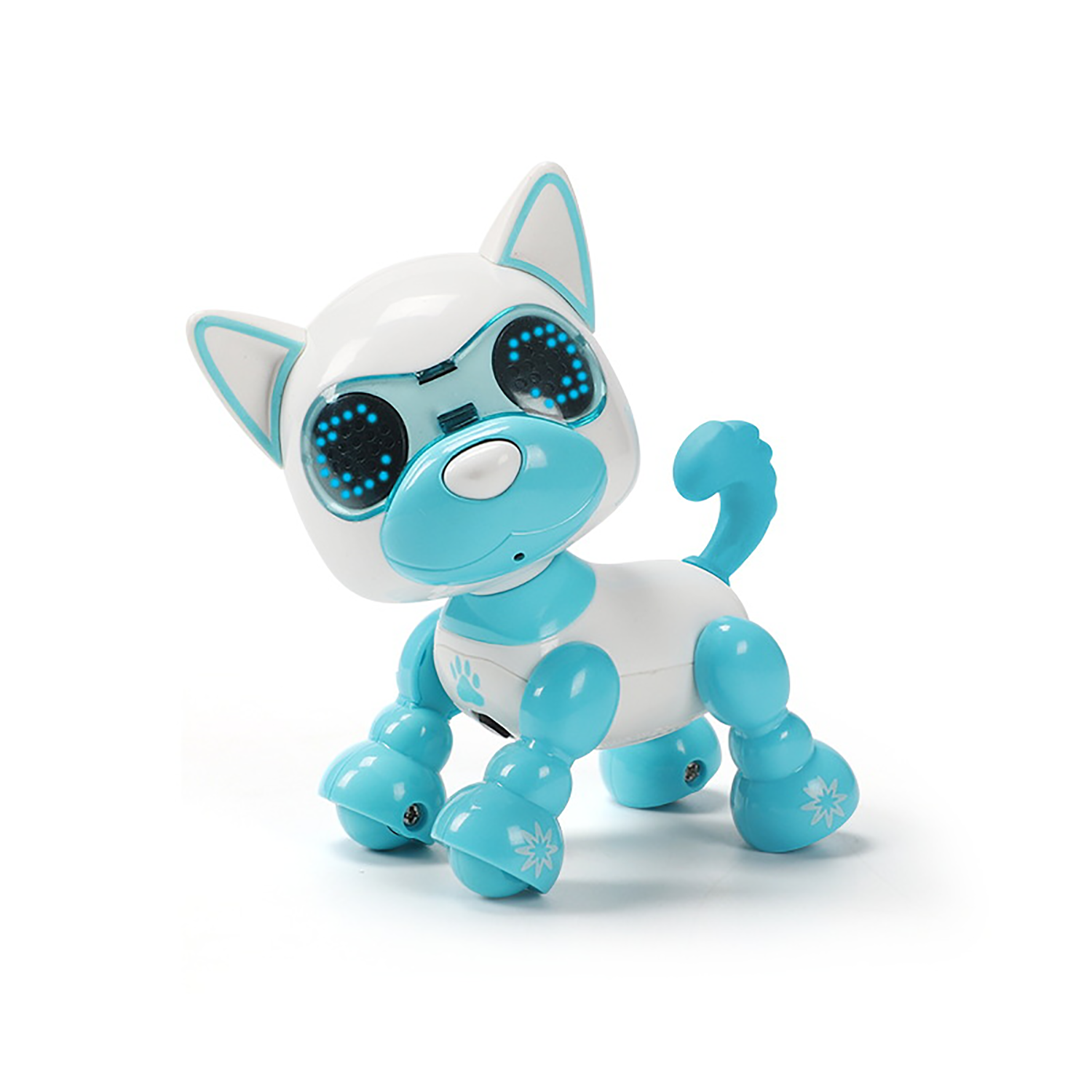 Early Education Intelligent Recording Dog, Touch Sensing Singing, Children's Interactive Toy Robot Dog with Lighting