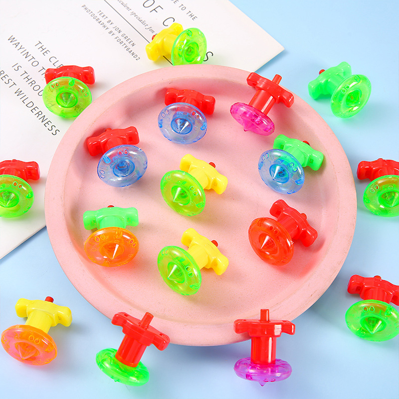10pcs Mini Torsion Speed Gyro Spinning Toys Kids Birthday Party Favors Classroom Rewards Christmas Gift Pinata Goodie Filler