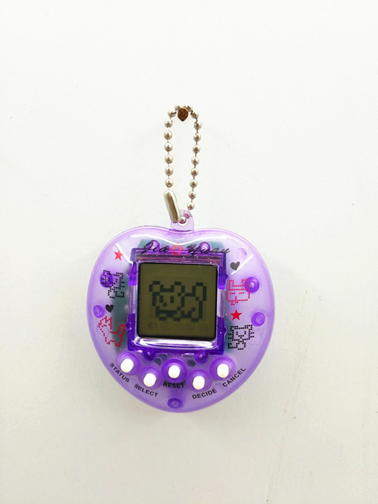 1Pcs Transparent Electronic Pets Tamagotchi 90S Nostalgic 49 Pets In One Virtual Cyber Digital Pet Toy Pixel Funny Gift Play Toy