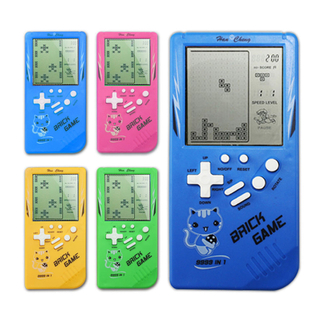 Mini Portable Retro Handheld Console Children Classic Pocket Nostalgic Play BRICK Game Machine Educational Toys Puzzle Game