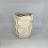 White Stone Rock Shape Ceramic Porcelain Vases for Wedding Center Piece Flower Vase Home Decor
