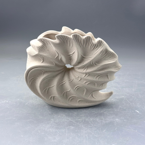 Nordic Style White Ceramic Vase Modern Minimalist Porcelain Flower Vases Decorative Pottery for Home Decor 