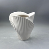 French Cream Ceramic Tabletop Vase Wabi-Sabi Ins Style Retro Art Soft Decoration for Home Living Room Matt for Flower