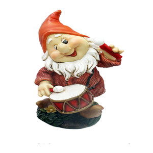 Wholesale Handpainted Popular Resin Gnome Figurines for Garden Decoration Ornament
