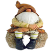 Ready To Ship Resin Garden Dwarf Sculpture Mini Elf Statue Gnomes Ornaments Ground Figurine 7 Dwarfs Garden Christmas Statues