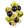 14Pcs Multi Confetti Balloon Happy Birthday Party Balloons Rose Gold Helium Balloons 