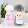 Bear Vest Pet Dog Clothes Summer Pet T-shirt Clothing Dogs Costume Fashion Chihuahua Breathable Girl Pug Pet Vest Ropa Perro