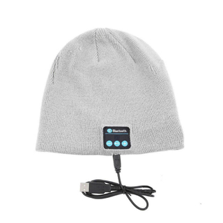 2024 Winter Music Sports LED Lights Hat Custom Sports Beanies Hats for Men Women Headlamp Bluetooth Beanie