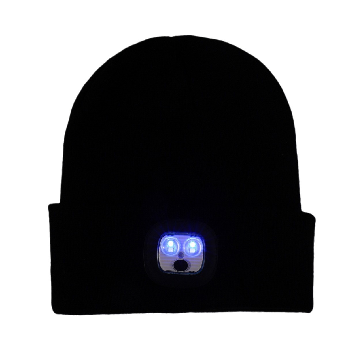 Hot Selling Custom 100% Acrylic Hat Winter LED Light Up Beanie, Fashion Wholesale Led Beanie Hat