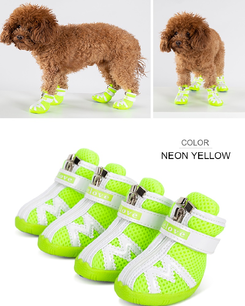Warm Pet Dog Shoes Non Slip Comfortable Pet Dog Boots Pet Accessories High Quality Dog Boots