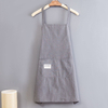 1Pc Simple Sleeveless Apron Kitchen Household Polyester Cooking Apron With Pocket Clothes Protection for Barber Painter Chef