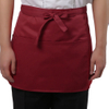 4 Style Universal Unisex Half Bust Bib Apron Restaurant Kitchen Coffee Tea Shop Waitress Uniforms Waist Short Apron With Pockets