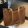 Simple New Shoulder Women's Bag Large Capacity Fashion Simple Texture Underarm Large Bag Women's Niche Commuter Tote Bag