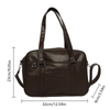 Style Shoulder Bag Women PU Leather JK Uniform Bag Girls Handbags Pure Color Crossbody Bags Itabag Tote Bolso