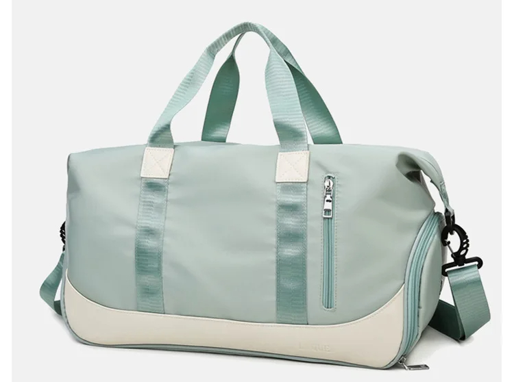 Women Sports Gym Travel Dry Wet Bags Multifunction Shoulder Messenger Pack Training Handbag With Independent Shoe Compartment