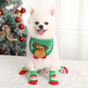 Hot Selling Multi Pattern Warm Non-Slip Soft Christmas Socks Pet Knits Socks Paws Protective Socks