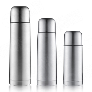 Leak Proof Coffee Thermos Flask Stainless Steel Coffee Vacuum Flask For Hot Coffee Or Cold Tea Fits Car Caddy ,Backpack,Camping