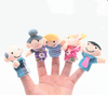 Wholesale Family Finger Puppet Custom Finger Puppets And Promotional Handmade Plush Animal Finger