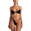 2023 Custom Logo Color Swimwear Women String Extreme Micro Mini Bikini Triangle Bikinis