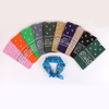 55CM Cotton HOT Cashew Flowers HipHop Printed Bandana Men Women Outdoor Headbands Band Wrist Wraps Amoeba Scarves Hair Accessory