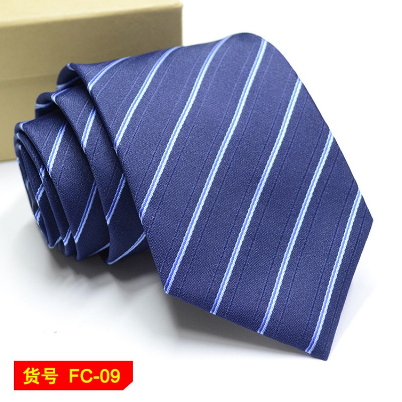 Men's Ties Solid Color Stripe Flower Floral 8cm Jacquard Necktie Accessories Daily Wear Cravat Wedding Party Gift