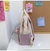 Large-capacity Junior High School Student Schoolbag Color Matching Simple Waterproof Backpack Leisure Travel Storage Bag