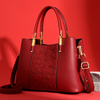 Embroidered Large Capacity Handbag, Women's Bag, Atmospheric And High-end Sense, Crossbody Women's Bag