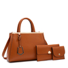 New Fashionable Women's Bag Letter Three Piece Set Handbag Popular Women's Shoulder Bag Simple Crossbody Large Bag