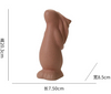 20.3cm Nordic White Ceramic Decoration Dried Flower Vase Foyer Desktop Study Cute Rabbit Ornament Living Room Flower Planter