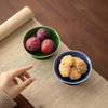 Tea Cake Tray Ceramic Fruit Plate Small Size Living Room Home Snack Snack Dish High Leg Fruit Tray