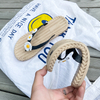 Custom Wholesale Beach Summer Sandal Flip Flops Slippers Designer Slide Unisex Beach Plain Rubber Flip-flops Slippers for Women