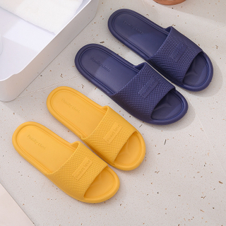 OEM Custom New Designs PVC EVA Beach Summer Slides Indoor Sandals Smiley Face Fashion House Slides Slippers for Women