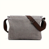 Classic Canvas Messenger Bag Japanese Style Workwear Casual Men's Crossbody Bag Retro Small Shoulder Bag Men's Trendy