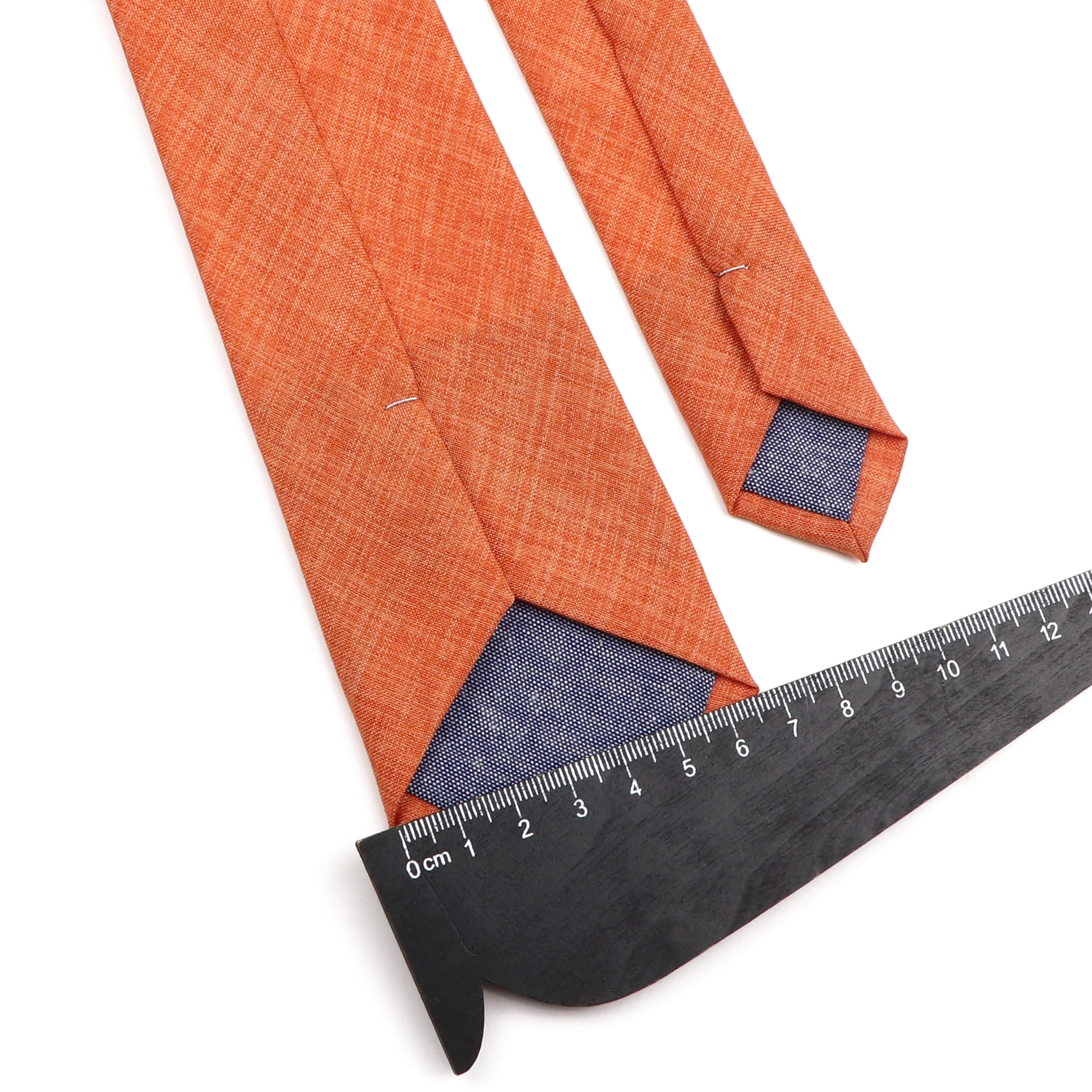 New Casual Solid Color Ties For Men Green Blue Pink Cotton Necktie Narrow Collar Slim Skinny Cravat Wedding Party Accessories