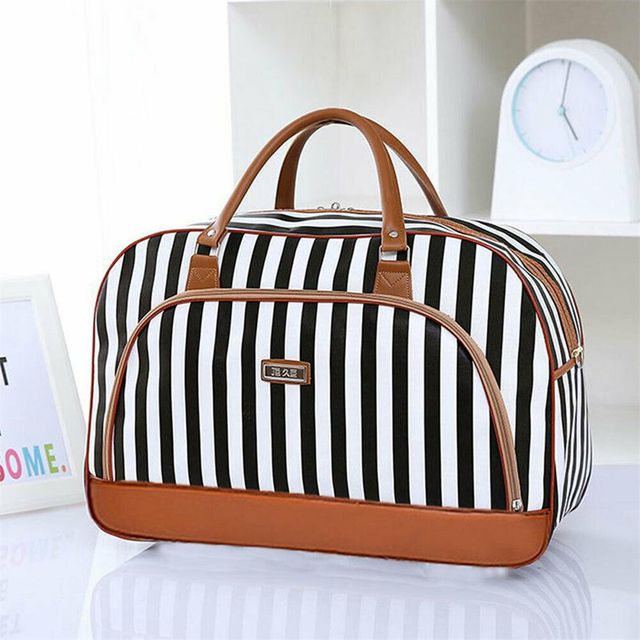 Lady Large Travel Zip Bag Overnight Weekend Women Holdall Hand Luggage Handbag