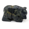 Natural Crystal Healing Stones Bear Figurine Statue Carved Crafts Jewelry Home Office Tabletop Trinket Decoration Room Ornaments
