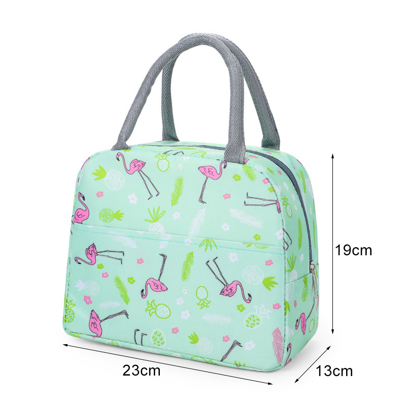 Lunch Bag Handle Insulation Cooler Bag for Women Kid Lunch Box Picnic Travel Portable Food Storage Breakfast Thermal Food Bag
