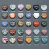 1pc Natural Clear Quartz Crystal Love Heart Home Decoration Chakra Healing Reiki Gemstone Agate Mineral Specimen Pecimen Gifts