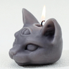 Three Eye Cat Scented Gothic Candles Soy Wax Halloween Creative Aromatherapy Decoration Dark Cat Ornaments Home Room Decor Gift
