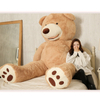 Big 200cm American Giant Bear Teddy Bear Doll Stuffed And Plush Animals Toys For Girlfriend Toys Birthday Gift Valentine's Day