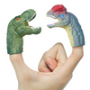 5pcs Mini Cartoon Realistic Dragon Dinosaur Finger Puppets Set Role Playing Toy Kids Tell Story Prop for Children